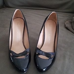 Lauren Conrad  black 2 inch heals